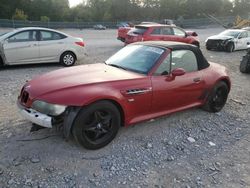 Salvage cars for sale from Copart Madisonville, TN: 2000 BMW M Roadster