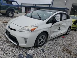 Salvage cars for sale from Copart Wayland, MI: 2012 Toyota Prius