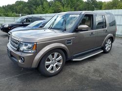 Salvage cars for sale from Copart Assonet, MA: 2015 Land Rover LR4 HSE
