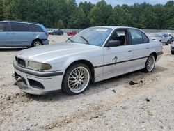 Vehiculos salvage en venta de Copart Gainesville, GA: 2001 BMW 740 I Automatic