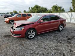 Volkswagen Passat salvage cars for sale: 2015 Volkswagen Passat SE