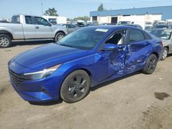 Salvage cars for sale from Copart Woodhaven, MI: 2023 Hyundai Elantra SEL