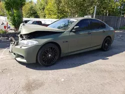 Salvage cars for sale from Copart Portland, OR: 2011 BMW 528 I