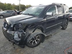 Salvage cars for sale at York Haven, PA auction: 2010 Nissan Armada SE
