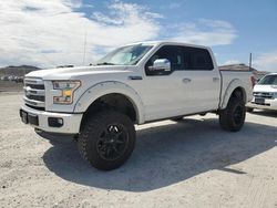 Salvage cars for sale at North Las Vegas, NV auction: 2015 Ford F150 Supercrew