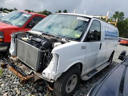Salvage cars for sale from Copart Candia, NH: 2015 GMC Savana G2500