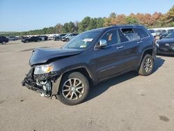 Salvage cars for sale at Brookhaven, NY auction: 2014 Jeep Grand Cherokee Limited