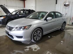 Salvage cars for sale at Albany, NY auction: 2015 Honda Accord LX