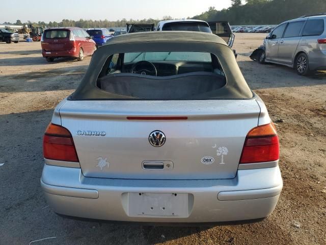 2002 Volkswagen Cabrio GLX