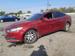 Salvage cars for sale at Colton, CA auction: 2016 Ford Fusion SE