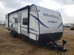 Springdale Travel Trailer salvage cars for sale: 2020 Springdale Travel Trailer