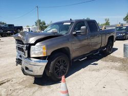 Salvage cars for sale at Dyer, IN auction: 2012 Chevrolet Silverado K2500 Heavy Duty LTZ