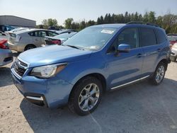 Salvage cars for sale from Copart Leroy, NY: 2017 Subaru Forester 2.5I Touring