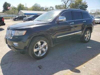 Salvage cars for sale from Copart Wichita, KS: 2012 Jeep Grand Cherokee Overland