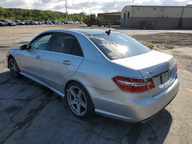 2011 Mercedes-Benz E 550 4matic