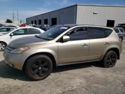 Salvage cars for sale at Jacksonville, FL auction: 2006 Nissan Murano SL