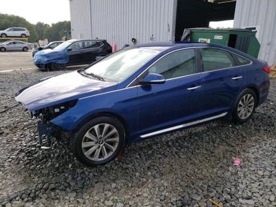 Salvage cars for sale from Copart Windsor, NJ: 2016 Hyundai Sonata Sport