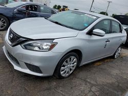 Salvage cars for sale from Copart Chicago Heights, IL: 2017 Nissan Sentra S