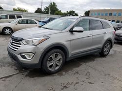 Salvage cars for sale from Copart Littleton, CO: 2013 Hyundai Santa FE GLS