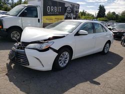 Vehiculos salvage en venta de Copart Portland, OR: 2016 Toyota Camry LE