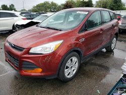 Salvage cars for sale from Copart Moraine, OH: 2014 Ford Escape S