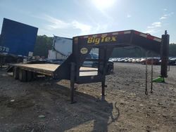Salvage trucks for sale at Florence, MS auction: 2015 Big Tex Gooseneck
