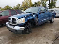 Salvage cars for sale at Bridgeton, MO auction: 2005 Dodge Dakota SLT