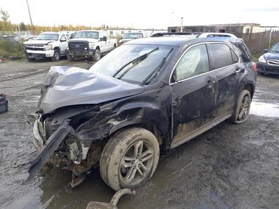 Salvage cars for sale from Copart Anchorage, AK: 2016 Chevrolet Equinox LTZ