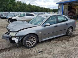 Salvage cars for sale from Copart Lyman, ME: 2004 Saab 9-3 ARC