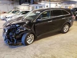 Salvage cars for sale at Wheeling, IL auction: 2019 KIA Sorento LX