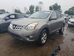 Salvage cars for sale at Elgin, IL auction: 2013 Nissan Rogue S