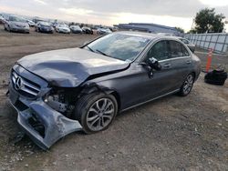 Mercedes-Benz salvage cars for sale: 2017 Mercedes-Benz C300