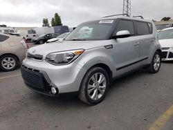 Salvage cars for sale from Copart Hayward, CA: 2016 KIA Soul +