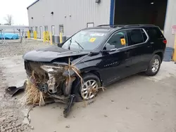 Salvage cars for sale at Milwaukee, WI auction: 2021 Chevrolet Traverse LT