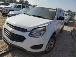 Salvage cars for sale at Bridgeton, MO auction: 2016 Chevrolet Equinox LS