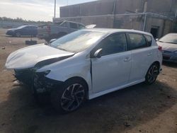 Salvage cars for sale from Copart Fredericksburg, VA: 2018 Toyota Corolla IM