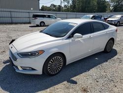 Salvage cars for sale at Gastonia, NC auction: 2017 Ford Fusion Titanium
