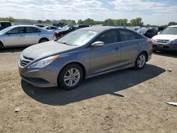 Salvage cars for sale from Copart Kansas City, KS: 2014 Hyundai Sonata GLS