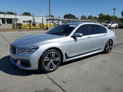 Salvage cars for sale from Copart Sacramento, CA: 2017 BMW 750 I