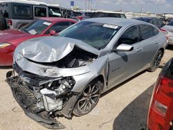 Salvage cars for sale at Temple, TX auction: 2020 Chevrolet Malibu RS