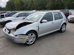Salvage cars for sale at Glassboro, NJ auction: 2002 Volkswagen Golf GLS
