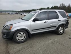 Salvage cars for sale at Brookhaven, NY auction: 2005 Honda CR-V LX