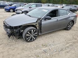 Nissan Altima SR salvage cars for sale: 2021 Nissan Altima SR