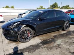 Salvage cars for sale at Littleton, CO auction: 2022 Tesla Model 3