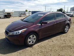 KIA Forte LX salvage cars for sale: 2017 KIA Forte LX