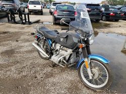 Salvage motorcycles for sale at Wheeling, IL auction: 1977 BMW R60 7