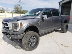 Salvage cars for sale at Haslet, TX auction: 2021 Ford F150 Supercrew