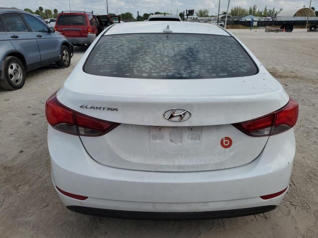 2016 Hyundai Elantra SE