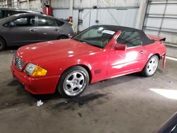 Salvage cars for sale at Woodburn, OR auction: 1992 Mercedes-Benz 500 SL