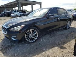 Salvage cars for sale at West Palm Beach, FL auction: 2019 Infiniti Q50 Luxe